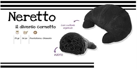 NERETTO VUOTO CURVO PRONTO FORNO 70GX40PZ BUONINI