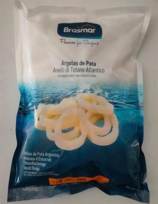 TOTANO ANELLI 5X1KG(700g) BRASMAR GLASS.30%-ILLEX ARGENTINUS