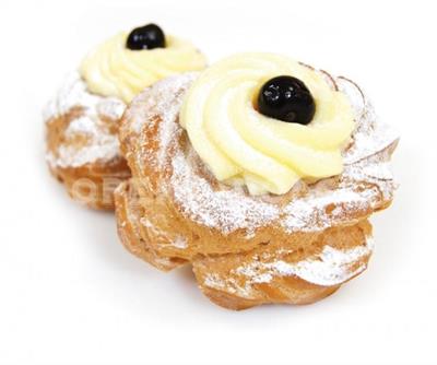 ZEPPOLA GRANDE CREMA 120GRX12PZ (FORNO)