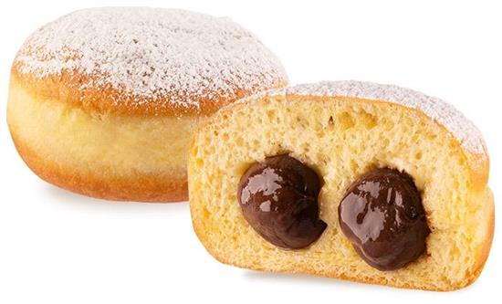 KRAPFEN NOCCIOLA/CACAO 75GRX36PZ GIESSE