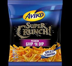 AVIKO PATATE GRIP'N DIP SUPER CRUNCH 600GX6PZ - patate fritte barchetta