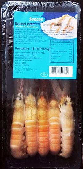 SCAMPI 13-16 6X1KG(750G) SEACON - GLASS. 25% OLANDA