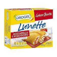 LUNETTE MOZZARELLA E POMODORO 200GX9PZ OROGEL RETAIL COMM.