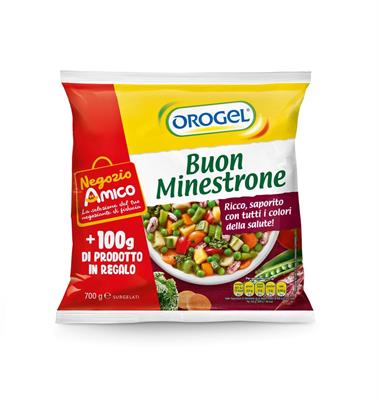 BUON MINESTRONE 600G+100GX8PZ OROGEL RETAIL N.A.