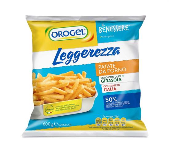 PATATE LEGGEREZZA 600GX10PZ OROGEL RETAIL N.A.