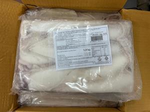 CALAMARI U5 ASIAN SURAT BLOCK PULITI 6X2KG(1,8KG) - GLASS.10% THAILANDIA