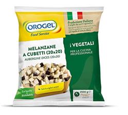 MELANZANE A CUBETTI PREFRITTE 1KGX4PZ OROGEL F.S.