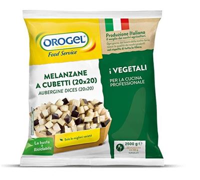 MELANZANE A CUBETTI PREFRITTE 1KGX4PZ OROGEL F.S.