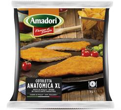 AMADORI COTOLETTA DI POLLO XL 1KGX4 ANATOMICA