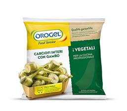 CARCIOFI INTERI CON GAMBO 2,5KG OROGEL F.S.