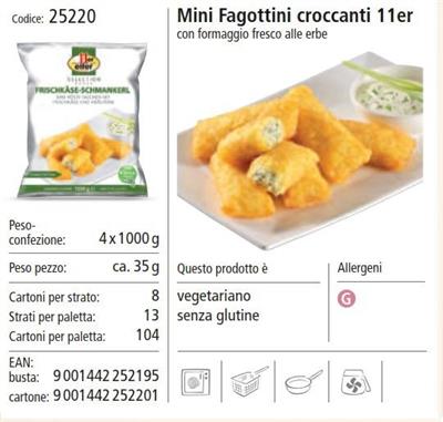 MINI FAGOTTINI DI ROSTIALLE ERBE 1KGX4 - 11ER