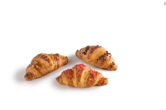 MINI MIX CROISSANT (ALBIC./CIOCC/LAMPONI) 40GX90PZ - PRONTO FORNO