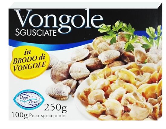 VONGOLE SGUSCIATE 12X250G OGGI PESCE