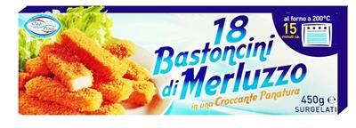 18 BASTONCINI MERLUZZO 10X450G OGGIP