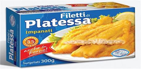 PLATESSA FILETTI IMPAN. 9X300G OGGI PESCE