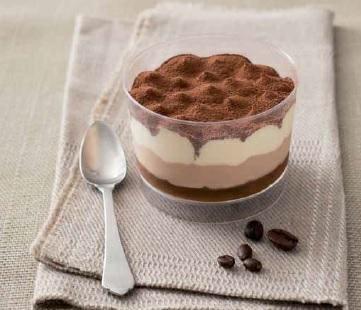 COPPA TIRAMISU' PLASTICA 12PZ