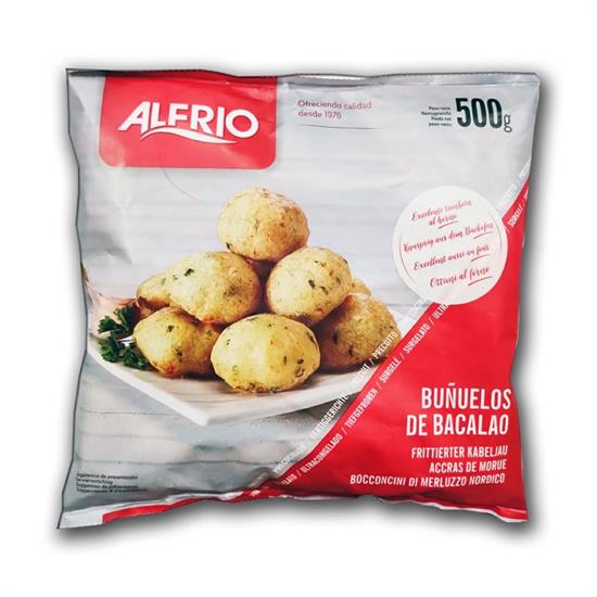 FRITTELLE DI BACCALA' (BOCC.MERL) 8X500 ALFRIO