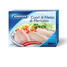 VIS CUORE DI FILETTO DI MERLUZZO 10X400G GENEPESCA