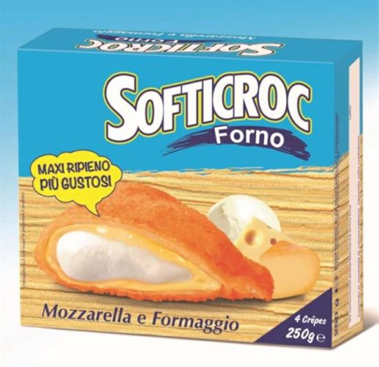 GELIT SOFTICROC FORNO MOZZARELLA E FORMAGGIO 250GX9