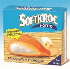 GELIT SOFTICROC FORNO MOZZARELLA E FORMAGGIO 250GX9