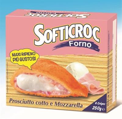 GELIT SOFTICROC FORNO PROSCIUTTO E MOZZARELLA 250GX9