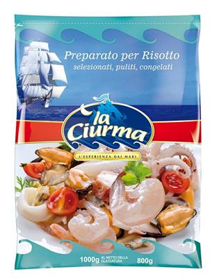 MISTO PREPARATO PER RISOTTO 1KG(800g)X5-GLASS.20%-LA CIURMA