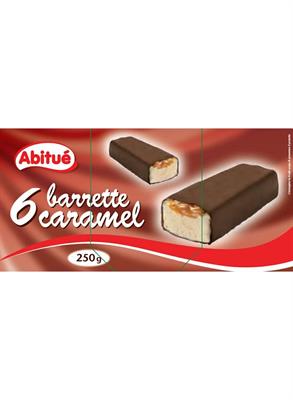 6 BARRETTE CARAMELLO ABITUE' 250GX7