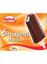 6 RICOPERTI CACAO ABITUE' 300GX6