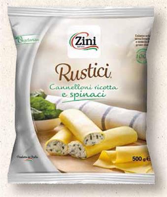 CANNELLONI RICOTTA E SPINACI 500GX10PZ ZINI