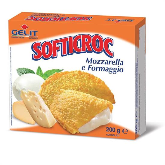 SOFTICROC MOZZARELLA E FORMAGGIO GELIT 12X200