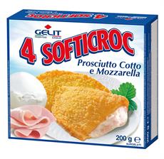 SOFTICROC PROSCIUTTO E MOZZARELLA GELIT 12X200