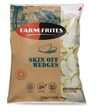 FARM FRITES® PATATE SPICCHI 1/8 2,5KGX4PZ - WEDGES SKIN-OFF