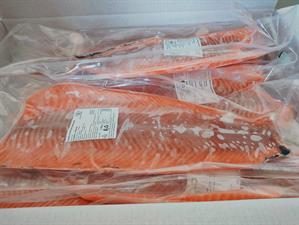 SALMONE FILETTI 1,1/1,4 KG SENZA PELLE S.V. KG___ - GLASS.0% (ok crudo)